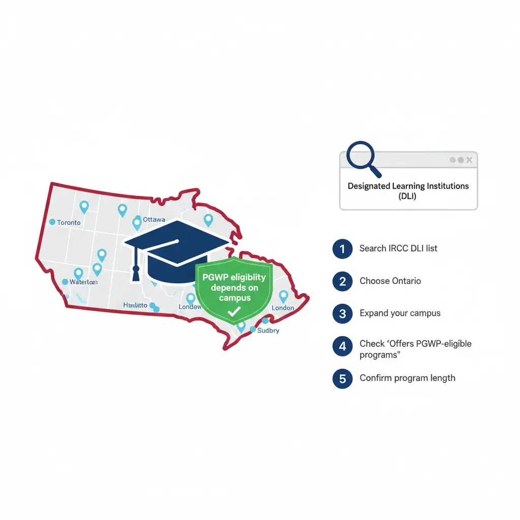 PGWP eligible colleges in Ontario: verified list + how to confirm on IRCC 1 PGWP eligible colleges in Ontario: verified 2025 list