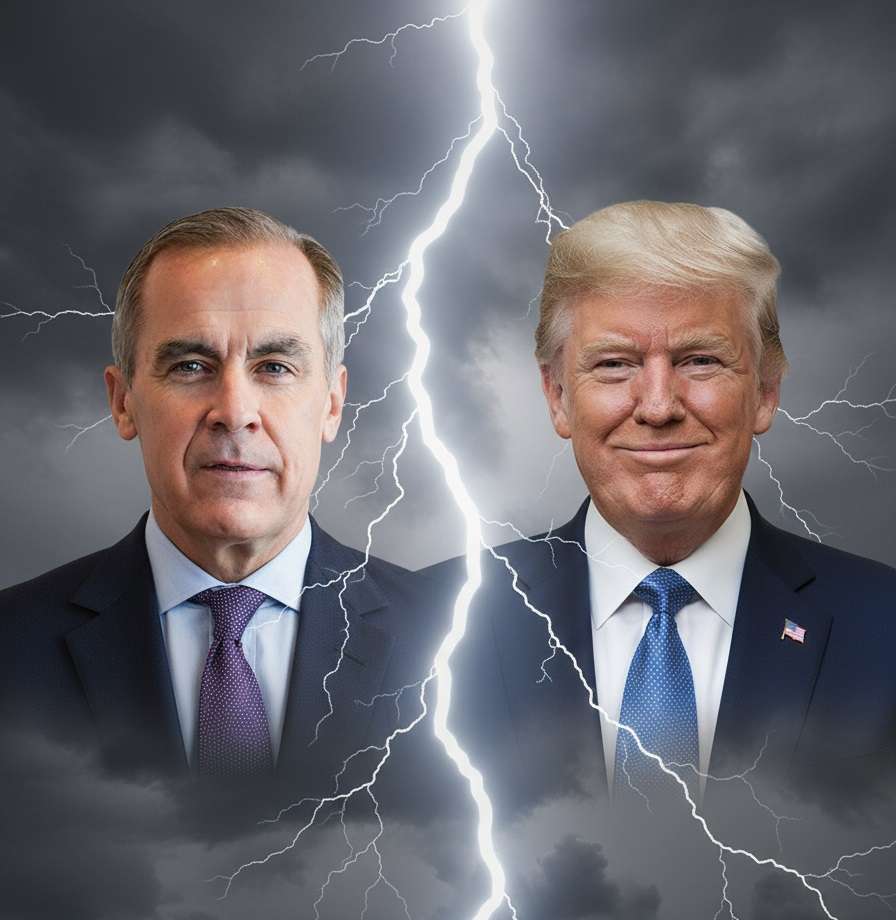 Trump says U.S.-Canada trade talks are terminated over Ontario’s Reagan ad 1 Mark Carney vs Trump