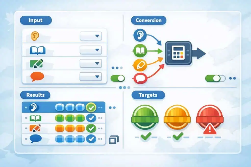 CELPIP to CLB Converter