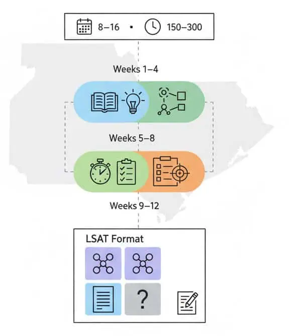 How long to study for LSAT in Canada: a realistic timeline