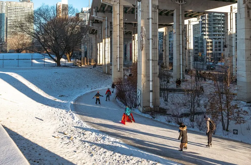 The Bentway Skate Trail