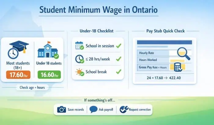 student minimum wage